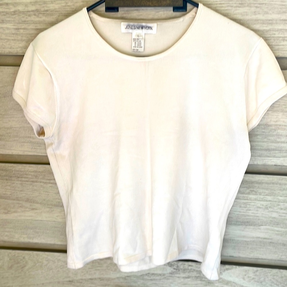 Cream short sleeve